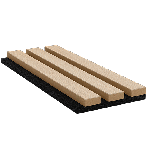 Image 1 of 2 in Classic Oak (Black Felt) – Sample gallery