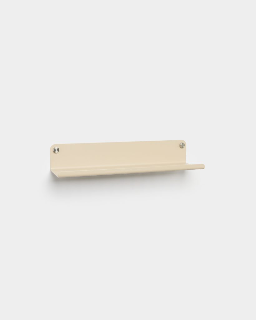 Featured image for the post: CREATE | Wide Shelf - Beige/Stainless Steel