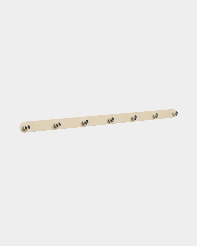 Featured image for the post: Coat Hook Rack - Beige/Stainless Steel