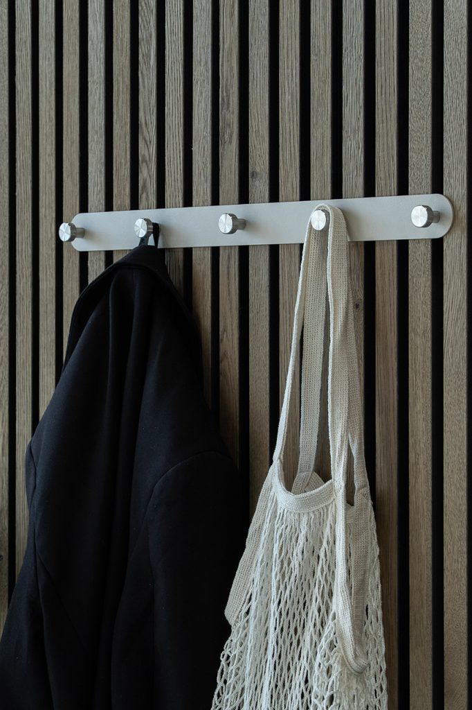 Featured image for the post: Coat Hook Rack - Beige/Stainless Steel, X5