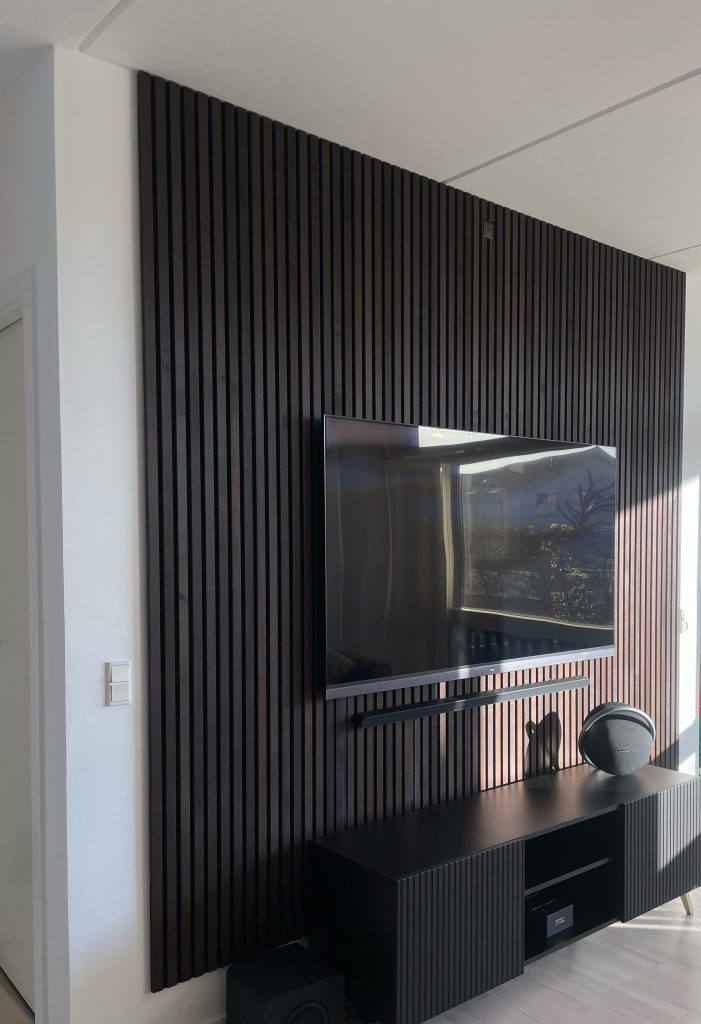 akupanel, smoekd oak, DK, tv wall, @rosa_theilsgaard 01-2