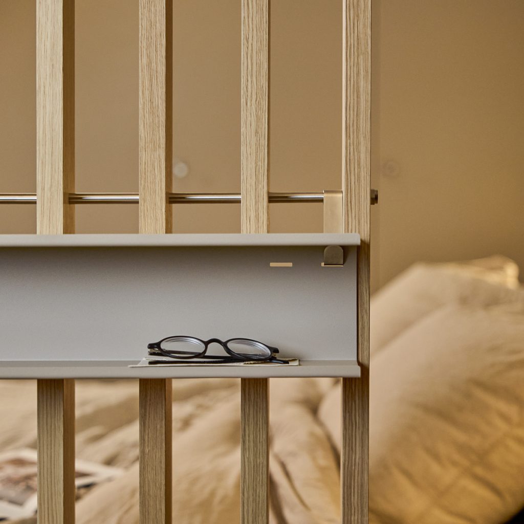 Image 6 of 7 in Embrace | Nell Double Metal Shelf gallery